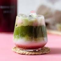 Raspberry Matcha